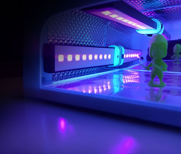 UV purple LED lamp beads